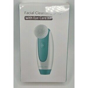 New Facial Cleansing Brush by Laxcare With Eye Care Kit Sealed